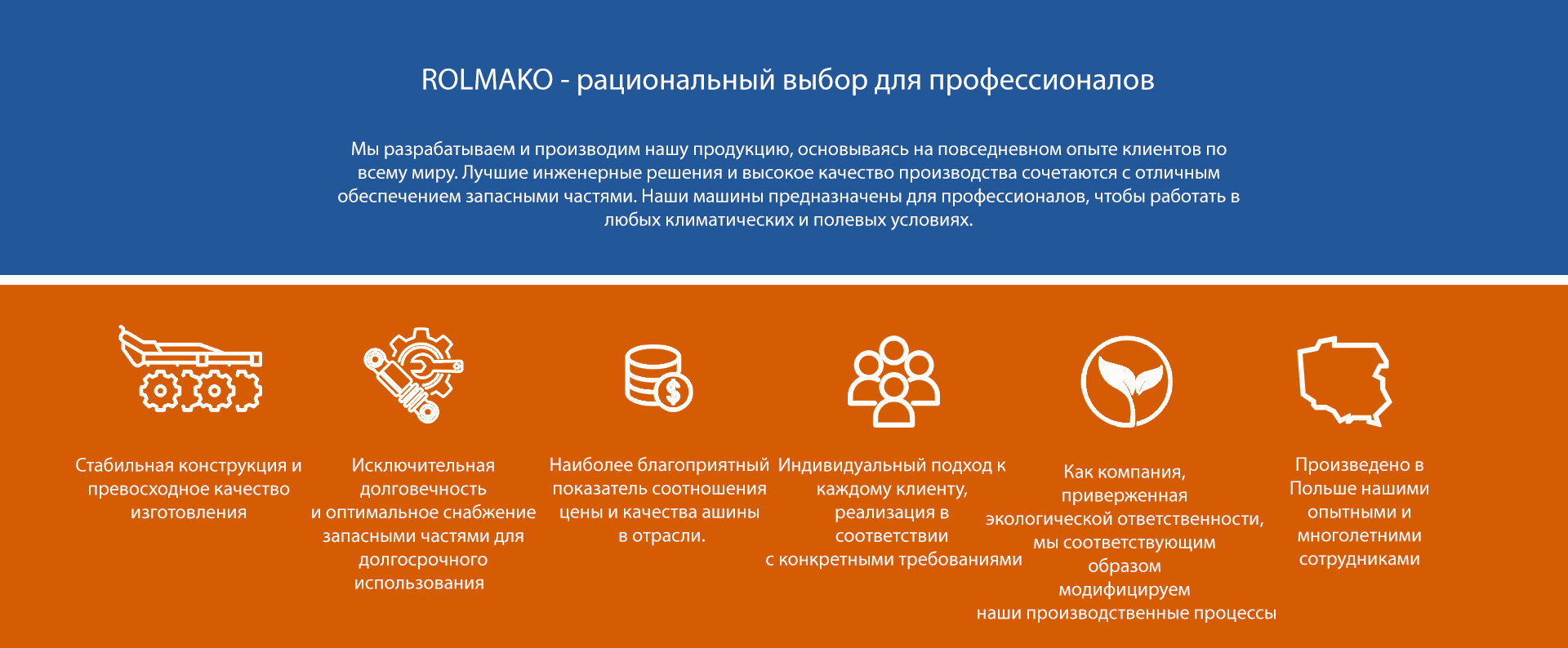 Rolmako - рациональный выбор для профессионала