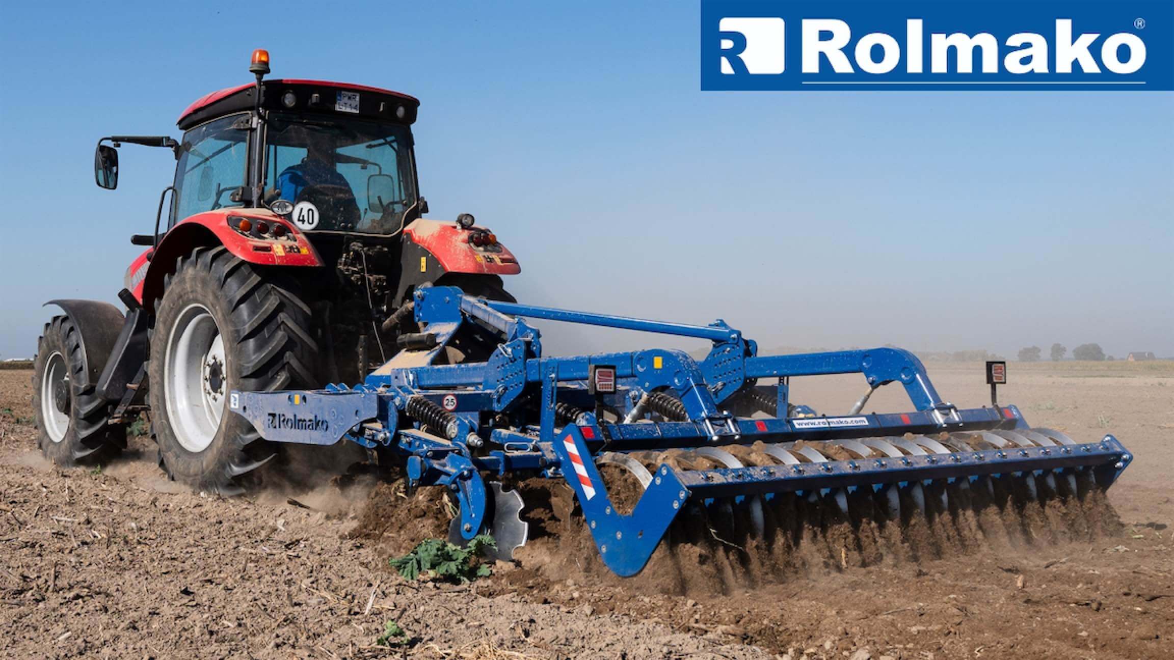 Экошума в необитаемом выращивании - Ролмако U436 Cultivator.