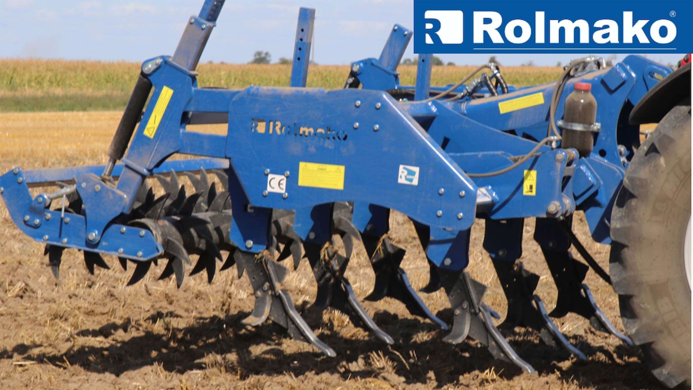 Несабозначительно культивирование с долучным плугом Rolmako U624 - современные решения.