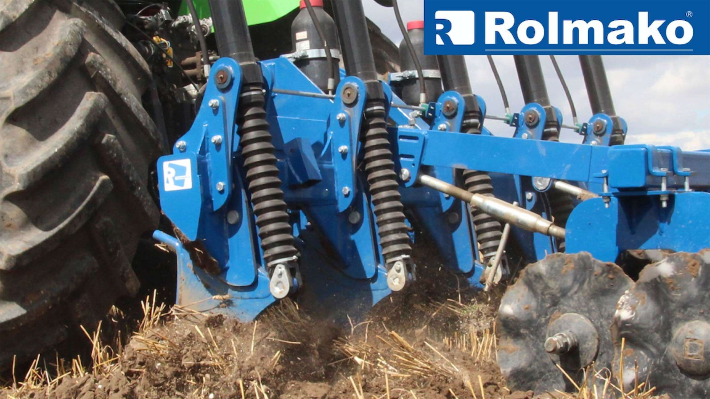 Глубина Rolmako U602 с валом диска с двумя дисками - эффективное глубокое выращивание.