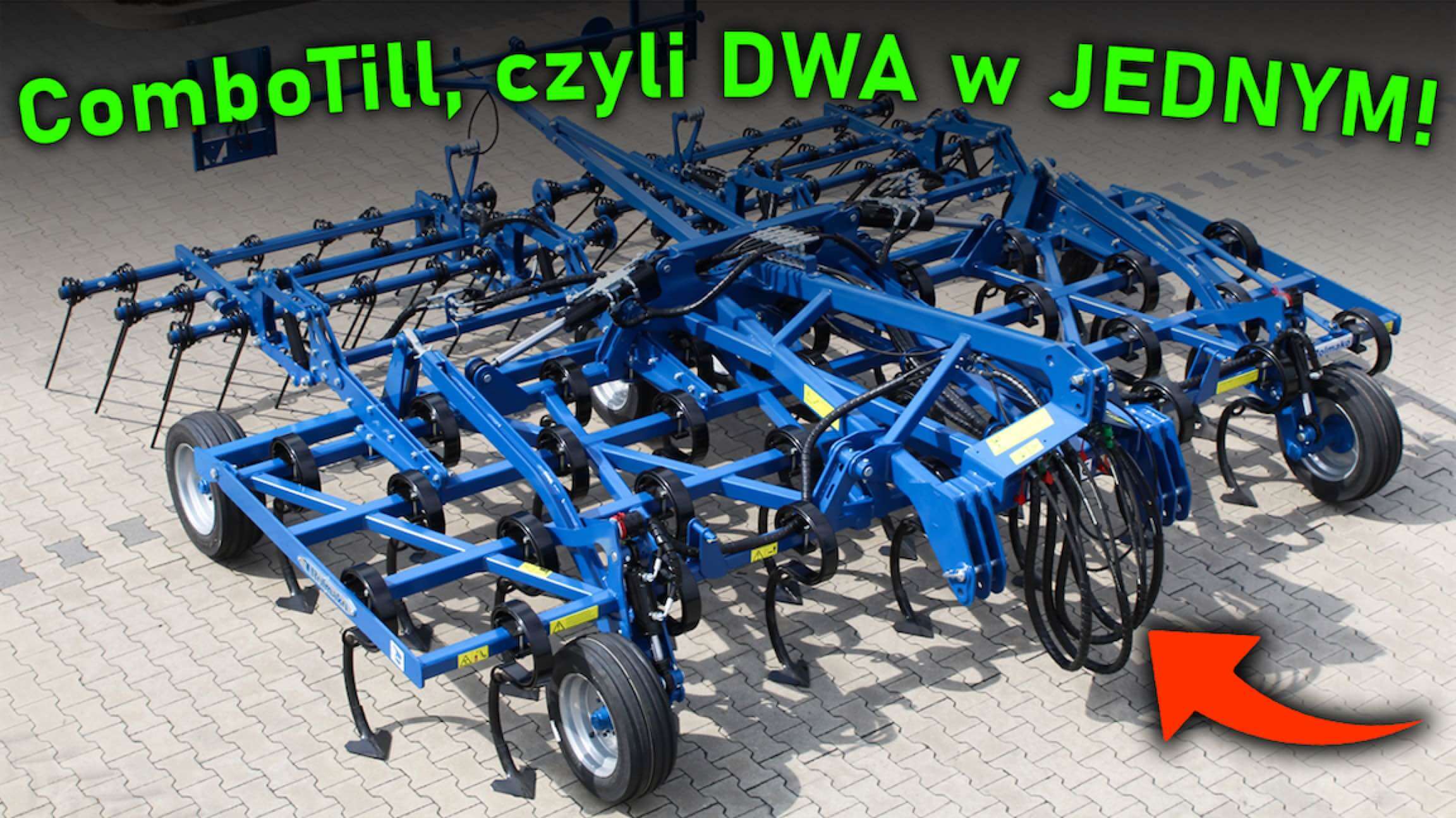 Комбинация культиватора и Mulczowa Rolmako Combotill - Эффективные культуры.