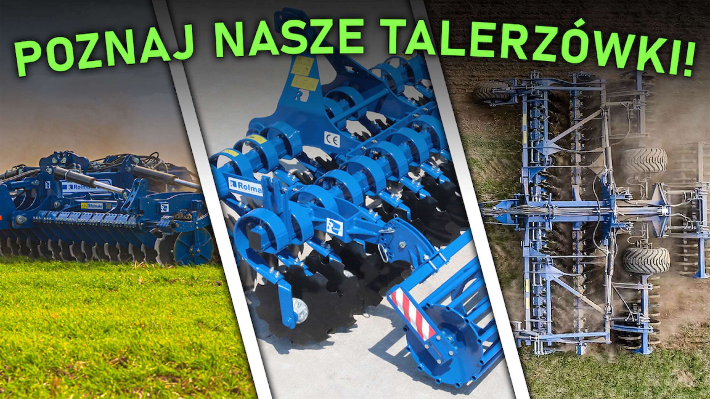 Rolmako Disc Harrows - выбор, кондиционирующий эффективный результат растущего.