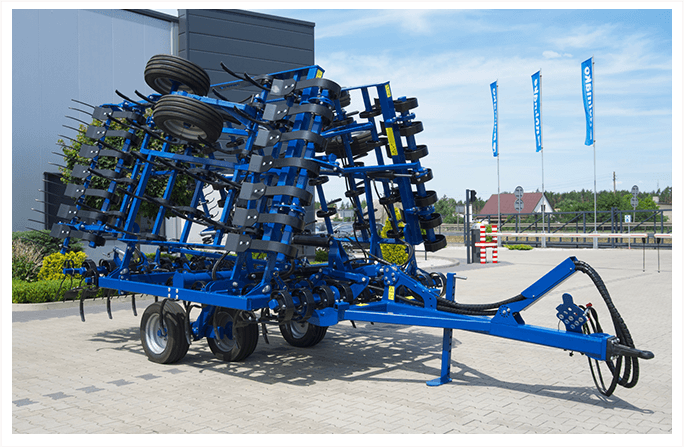 Концепция VibroStar U445 – многозонная система обработки почвы.