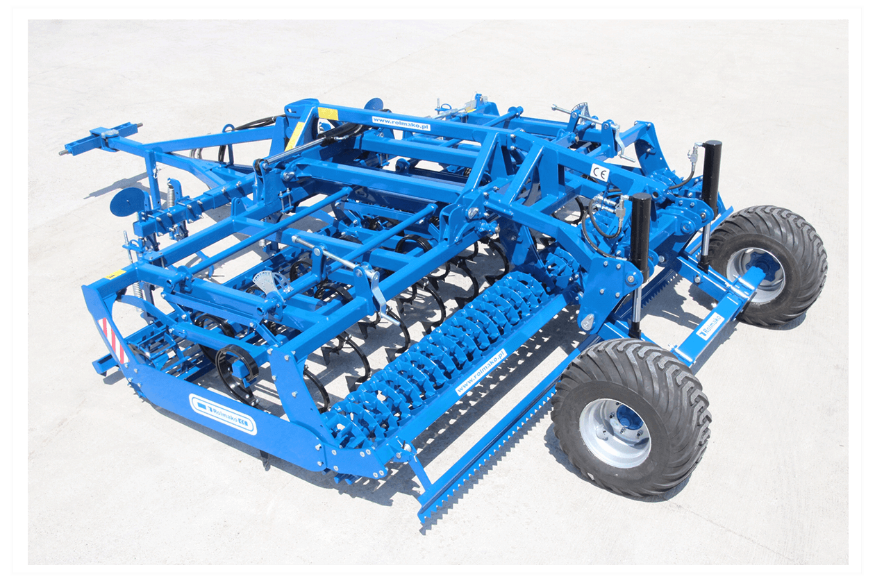Многофункциональный культиватор Rolmako U684 — точная подготовка почвы перед посевом