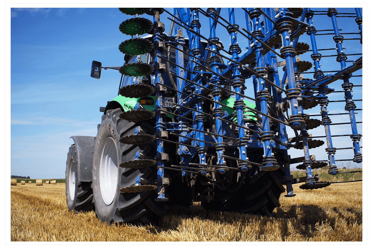 механическая борьба с сорняками – мульчирующая борона SpringExpert от Rolmako