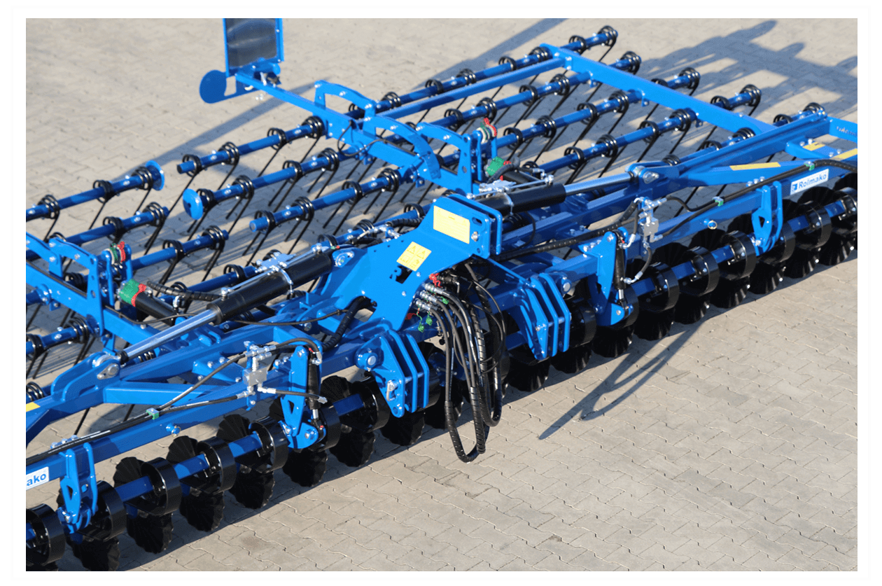 мульчирующая борона Rolmako SpringExpert – прочная и долговечная конструкция