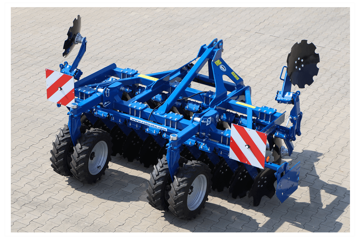 Сельхозмашины Rolmako отличаются повышенной массой
