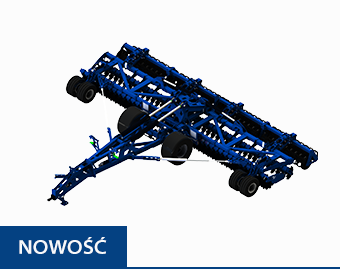 Дисковая борона PowerDisc U665 — прочная и эффективная сельскохозяйственная техника для интенсивной обработки почвы, обеспечивающая оптимальную подготовку поля.