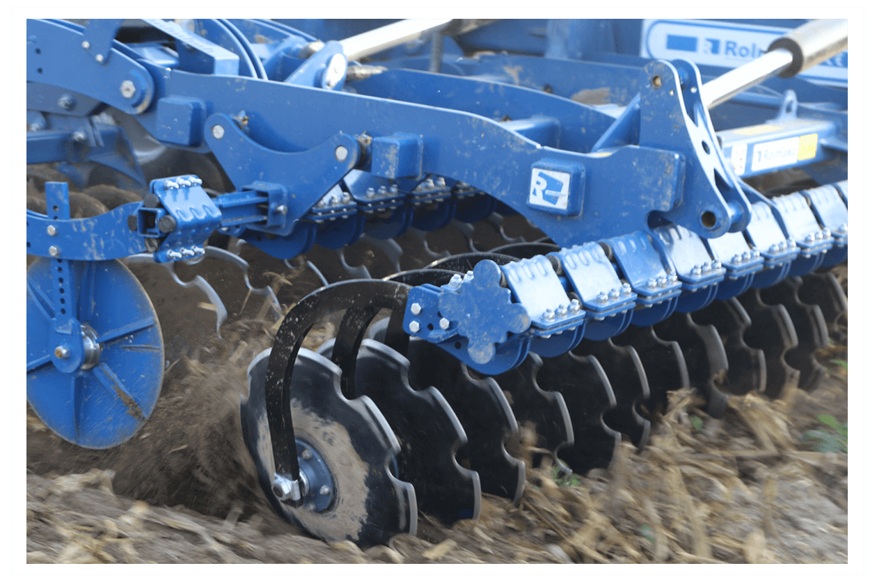 Дисковая борона Rolmako U671 (4 м) – для сложных условий работы в поле