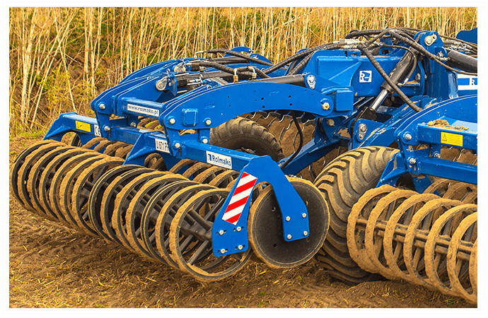 Гидравлическая регулировка глубины бороны U671 Rolmako