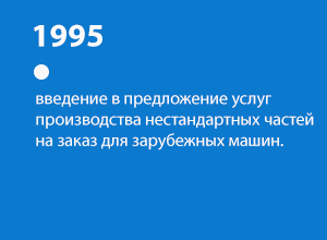 Внедрение в ассортимент нестандартных запчастей для зарубежных машин