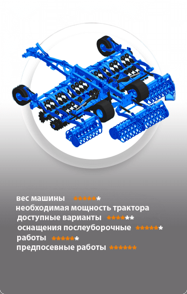 Дисковая борона U 652