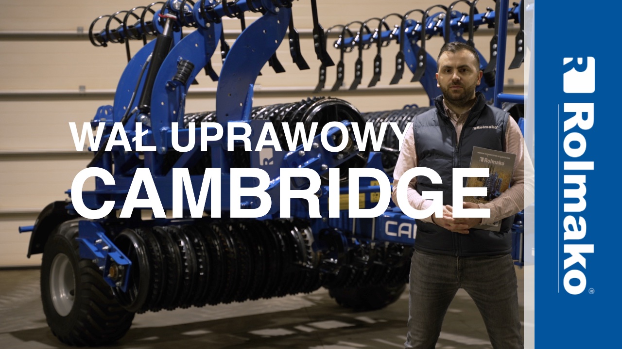Катковый агрегат Rolmako Cambridge – эффективное уплотнение почвы