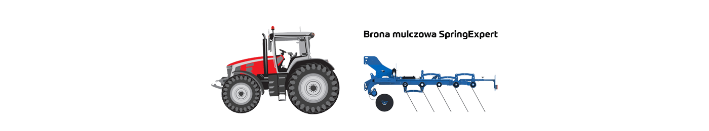 Мульчирующая борона SpringExpert — варианты с дисками OFAS или режущим валом ProCut