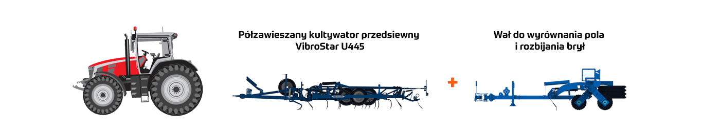 Предпосевной агрегат VibroSTAR с катком Cambridge — точная подготовка почвы